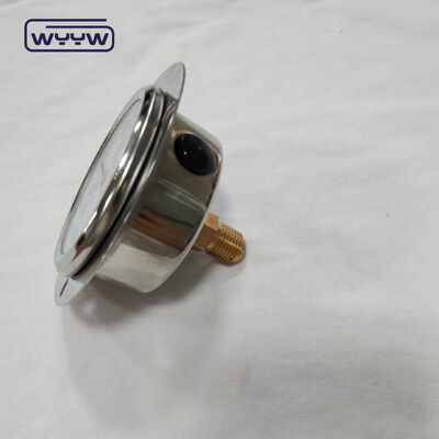 2.5" Glycerin Filled Back Connection With Flange Hydraulic Pressure Test Gauge