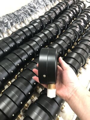 100mm Russian Standard Pressure Gauge | Black Iron Case MPa Manometer