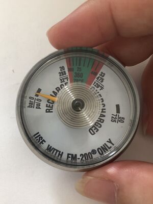 Đồng hồ đo áp suất FM-200 | Đồng hồ đo áp suất xi lanh chữa cháy